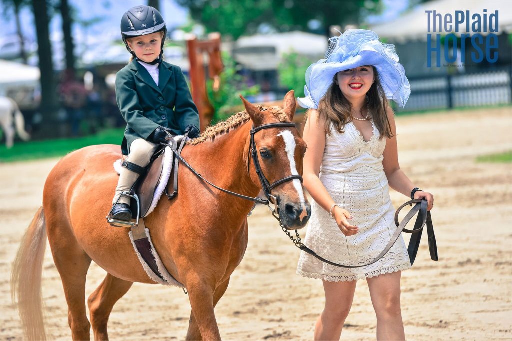 Saturday Scenes from Upperville Leadline, Family Class and Sidesaddle