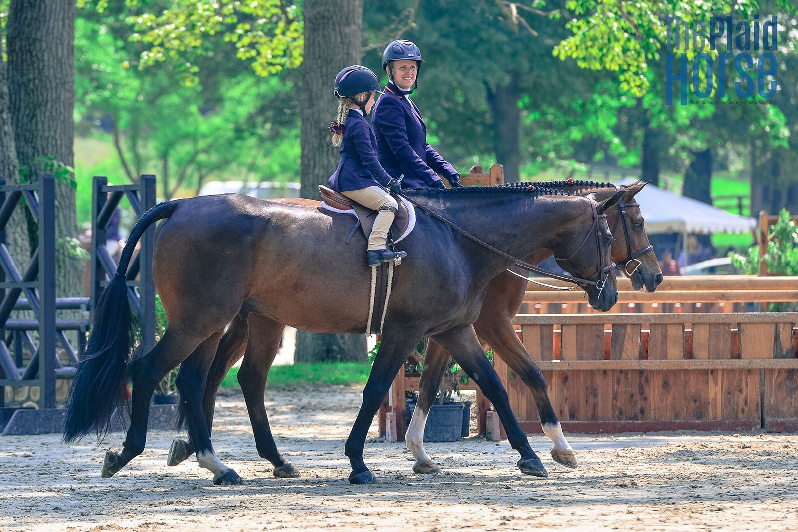 Saturday Scenes from Upperville Leadline, Family Class and Sidesaddle