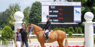 Kat Fuqua and Clara Propp Ride to Early Lead at 2018 USEF Pony Finals
