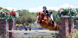 Ava Lakey Earns Highest Scoring Junior Award sponsored by The Plaid Horse in the $5,000 National Hunter Derby at 2018 Blenheim EquiSports Summer Classic