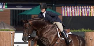 Tommi Clark Collects $10,000 USHJA National Hunter Derby Win with Extraordinaire