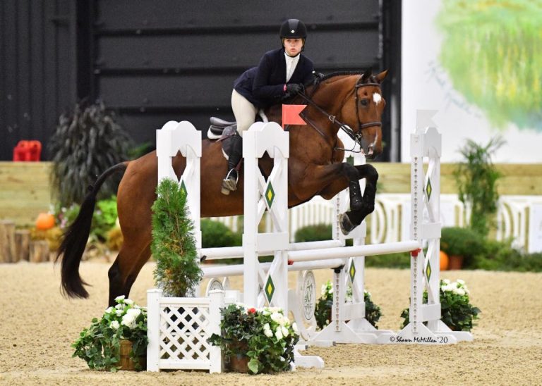 Campbell Hudkins Claims Victory in EMO Insurance/USHJA 3’3