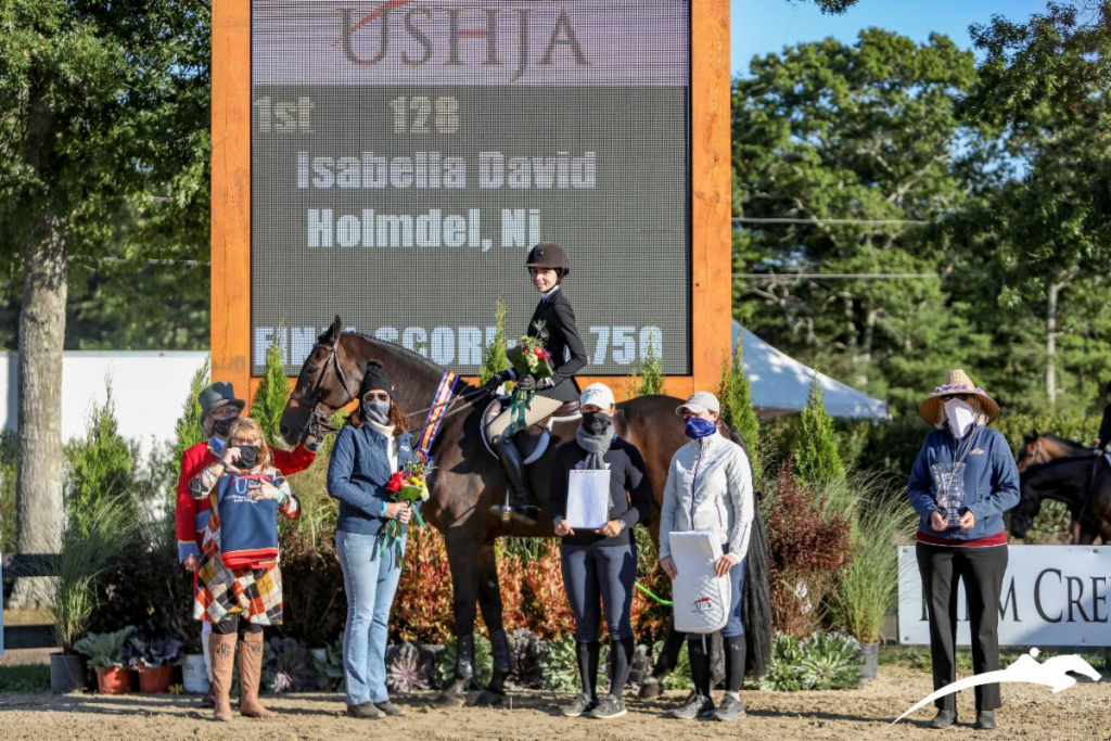 Isabella David Dominates Inaugural 2020 USHJA 3'3" Hunter Seat Medal