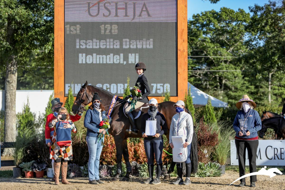 Isabella David Dominates Inaugural 2020 USHJA 3'3" Hunter Seat Medal
