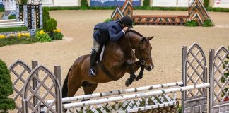 Michael Britt-Leon, Samantha Schaefer and Dorli Burke Ride to Early Leads in Hunters at National Horse Show