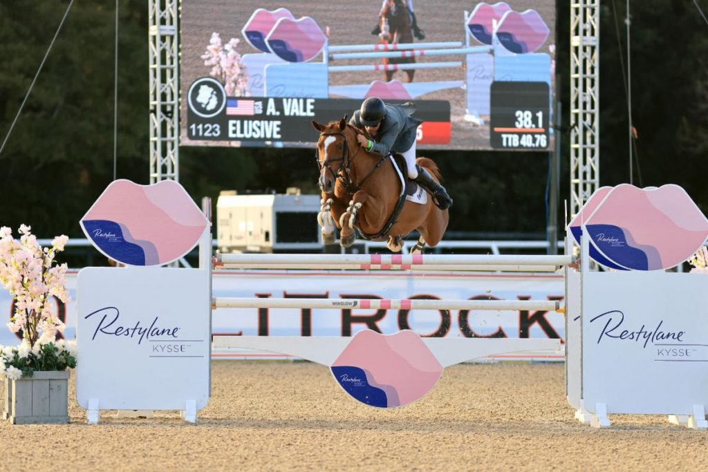 Aaron Vale Wins 37,000 Restylane® 1.45m FEI at Split Rock