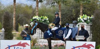 Nick Haness, Shauna Pennell and Jaime Krupnick Shine in USHJA National Hunter Derby Sections at Desert Circuit VII