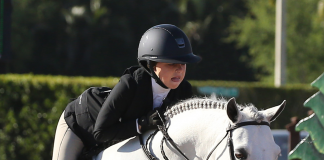 Vivian Golden and Ava Barnes Top the Always Faithful Equestrian Club Medium Pony Hunter Division