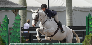 Madison Hart and Believe End WEF 10 with the Tricolor Ribbon in the Children’s Hunter Younger Division