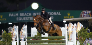 Natalie Jayne and Charisma Shine in the WEF Equitation Championship