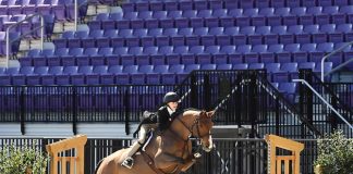 Addison McQuaker and Golden Ticket Earn the Blue Ribbon in $15,000 WEC Derby 3′ Non Pro