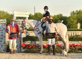 Ilana Halpern and Prosecco Pick Up Win in Pin Oak $30,000 USHJA International Hunter Derby