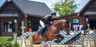 Kristen VanderVeen and Bull Run’s Prince of Peace Race to Win $75,000 Tryon Resort Grand Prix