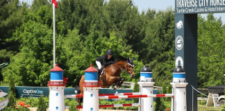Ali Ramsay Pilots Bonita VH Keizershof Z to Top Title in $36,600 Welcome Stake CSI4* at Traverse City Spring Horse Show