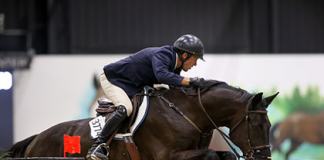 David Beisel and Essince W Sweep WEC Welcome Stake