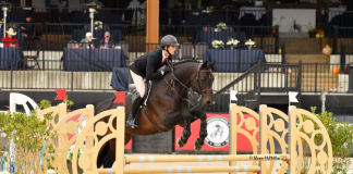 Dominic Gibbs Ends His Junior Career with a Win in the WIHS Junior Equitation Finals