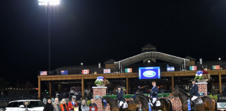 Three Tie for Puissance Win at Washington International Horse Show