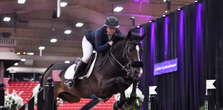 Jamie Taylor Jumps to Victory in $50,000 CSI4*-W 1.45m Las Vegas National Winning Round Jumper Classic
