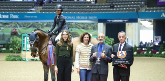 Mimi Gochman and Celina BH Fly to First in $25,000 Show Jumping Hall of Fame Amateur-Owner/Junior Jumper Grand Prix