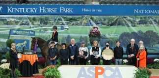 Zayna Rizvi and Finnick Triumph in 2021 ASPCA Maclay National Championship