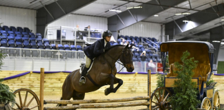 Legolas and Jessica Borton Amass Top Scores for $10,000 USHJA National Hunter Derby Win at WEC Wilmington