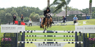 Langmeier and Bahira S Coast to Victory in $12,000 CabanaCoast 1.45m Speed CSI2* at WEF 12