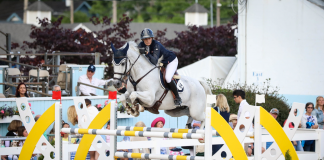 Jessica Mendoza and Dublin Top $37,000 Devon Speed Derby CSI4* for Second Devon Blue of 2022 Devon Horse Show