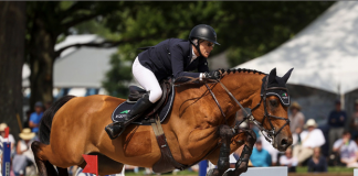 Schuyler Riley and Robin de Ponthual Step it Up to Win the $216,000 FEI 4* Upperville Jumper Classic