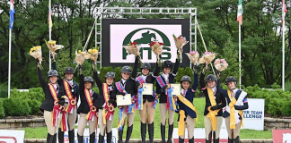 Brianne Murray and Ricochet Lead Purple Team to $5,000 USHJA Hunter Team Challenge Central Championship