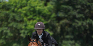 Danielle Menker and Sedrick Top the $2,500 USHJA National Hunter Derby at ESP Summer III
