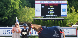 JJ Torano and FPF Favor Earn Overall Grand Champion Green Pony Hunter Title at 2022 USEF Pony Finals