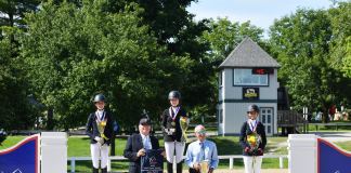Aundrea Hillyard and Magic Dragon Earn Gold in USEF Pony Jumper Individual National Championship