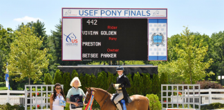 Golden, Endzweig Claim Small Green and Small Regular National Championships at USEF Pony Finals
