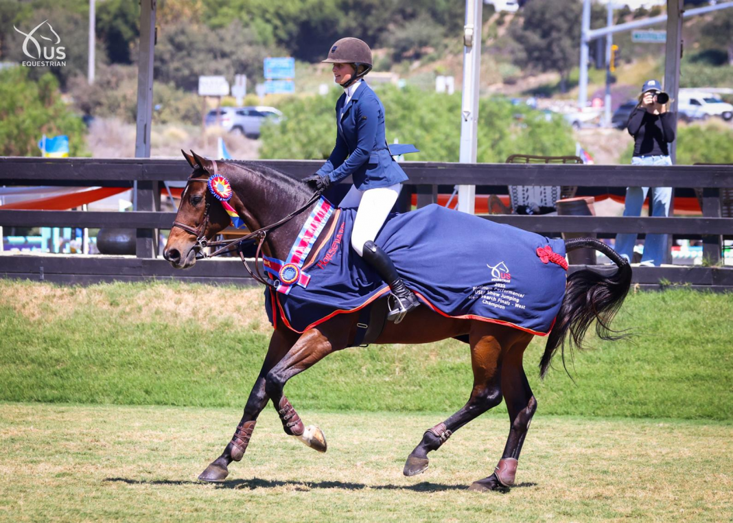 Ella Dyson Wins 2022 Platinum Performance/USEF Show Jumping Talent