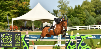 Kent Farrington Flies to First in CSI2* Two-Phase in Traverse City