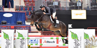 Rodrigo Pessoa and Venice Beach Kick Off Open Jumpers With Speed Challenge Victory at Pennsylvania National Horse Show