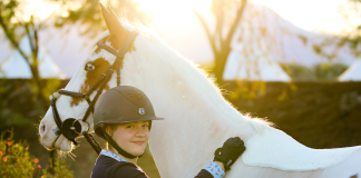 Rescued Show Jumper Takes Memorable Win at Desert Horse Park