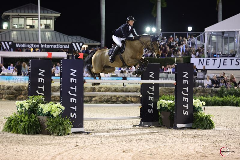 Ben Maher and Dallas Vegas Batilly Take Flight in CSI4* NetJets Grand