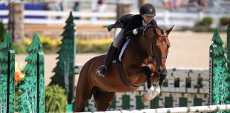 Kat Fuqua Earns the Win as The Devon Grand Junior Hunter Champion