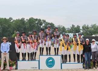 Athletes Jump for Gold in 2023 USHJA Zone 1 and 2 Jumper Team Championships at HITS Saugerties