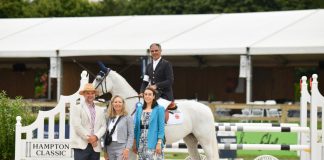 Rodrigo Pessoa and Dhalida Diamant VD Krekebeke Z Earns Second Consecutive Win in the $10,000 UBS Open Jumper at the 2023 Hampton Classic Horse Show
