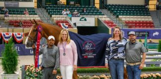 SVF Inaugural Claims 2023 Connaway & Associates Equine Insurance Services, Inc. High Point American-Bred Horse Award at the Capital Challenge Horse Show