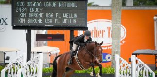 Enjoy and Kim Barone Seal the Deal in the $5,000 USHJA National Hunter Derby, presented by Platinum Performance