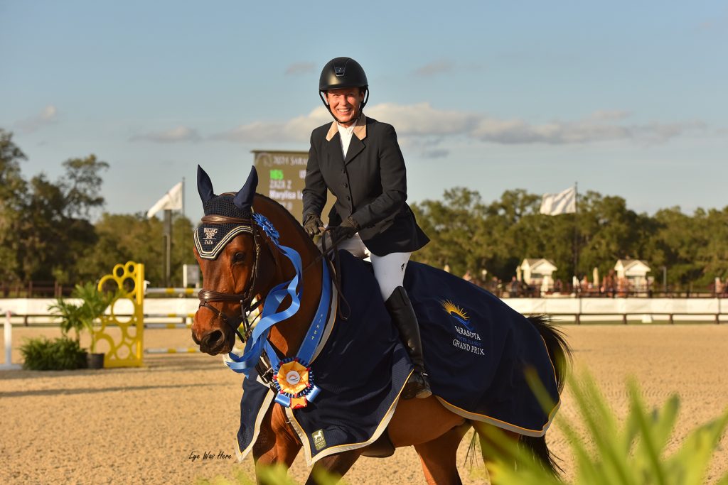 Marylisa Leffler and Zaza Z Reign Supreme at Sarasota Winter