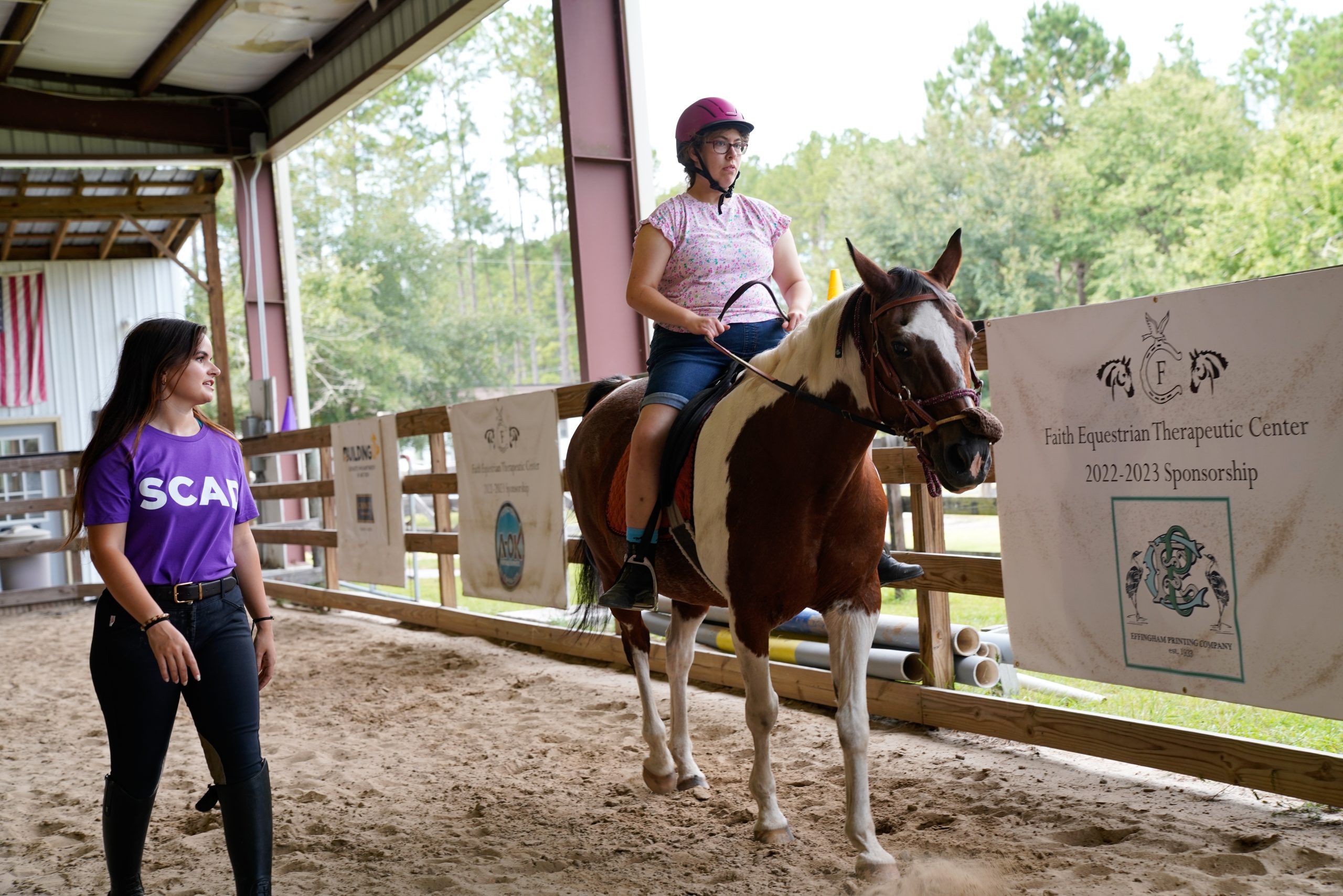 How SCAD Students Gave New Life to a Therapeutic Riding Organization