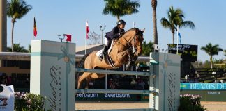 Chandon Blue and Laura Chapot Race to the Front in $62,500 Ethel M Chocolates CSI2* Grand Prix