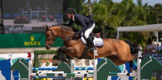 First Lady and Mclain Ward Back To Winning Ways in $62,500 CSI4* Adequan® WEF Challenge Cup