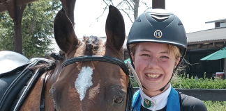 TDF Awards Trip Harting Fund Grant for Pony Club Members to Uma Kraskin