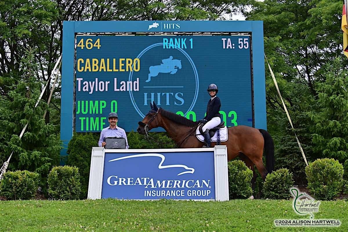 Taylor Land Takes Home Two Top Finishes During Lamplight Spring Spectacular I The Plaid Horse