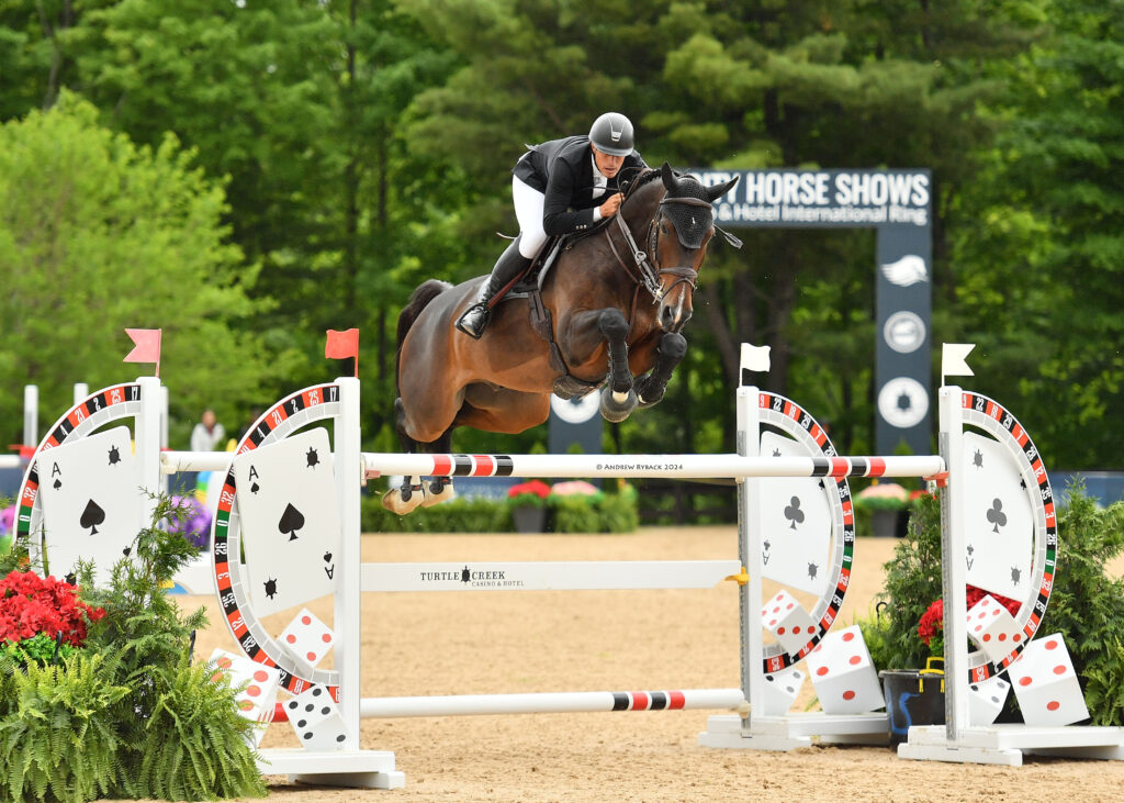 Margie Goldstein-Engle Plays Jackofhearts to Win FreeJump CSI3* Welcome ...